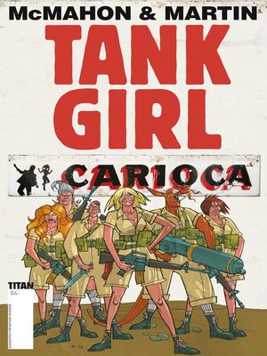 cover image of Tank Girl: Carioca (2012), Issue 4